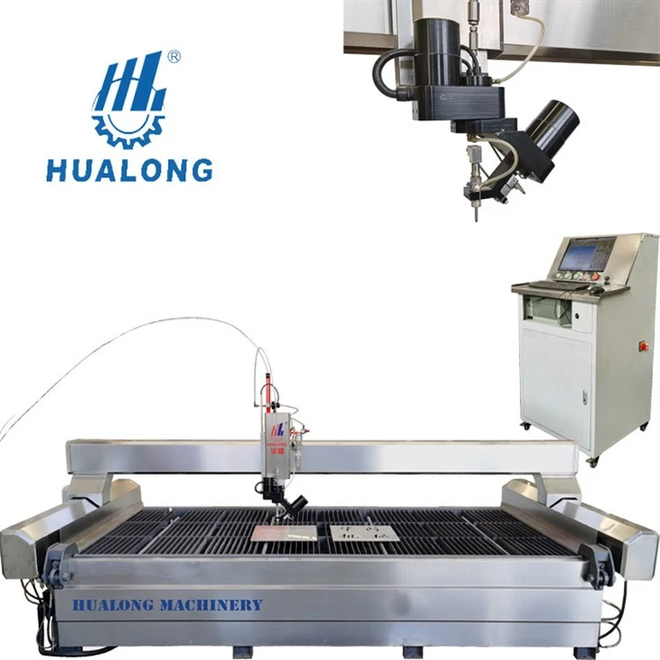 เครื่องตัดวอเตอร์เจ็ท CNC 5 แกน