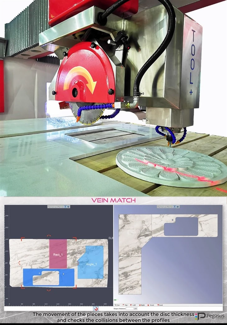 Automatic Marble Cutting Machine